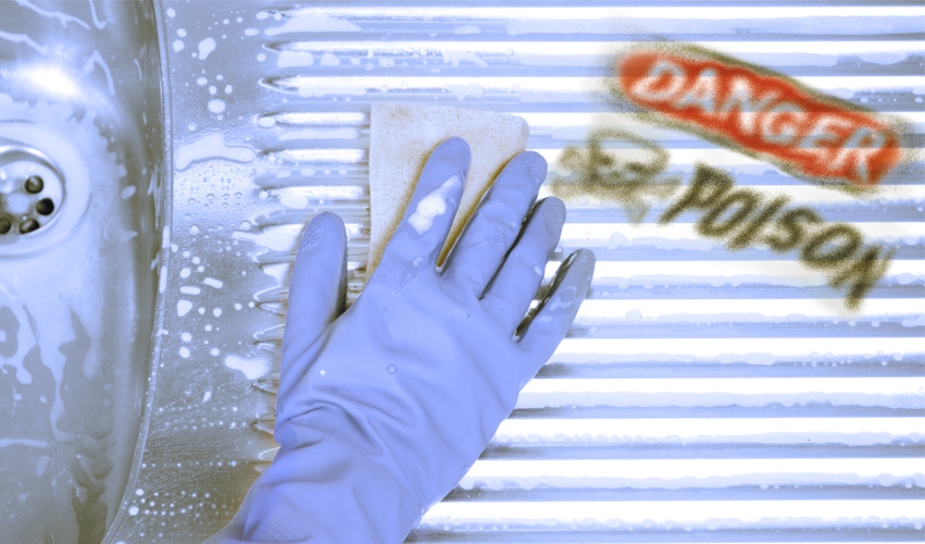 Household cleaning products are making us sick!